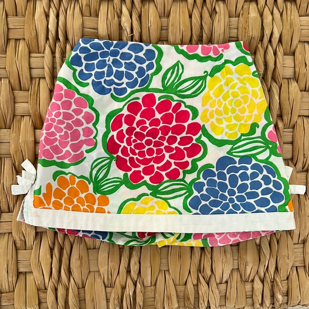 Lilly Pulitzer Minnie Zinny skort 2T